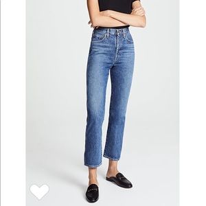 Agolde Pinch Waist High Rise Kick Jeans